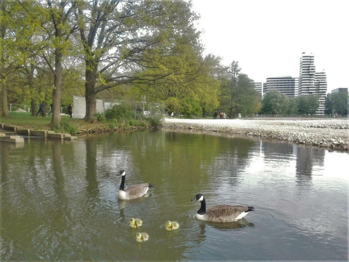 Ruhiges Apt. Direkt Am Naherholungsgebiet Mit Seeblick, Zentrum 5min, Messe 18min Apartment